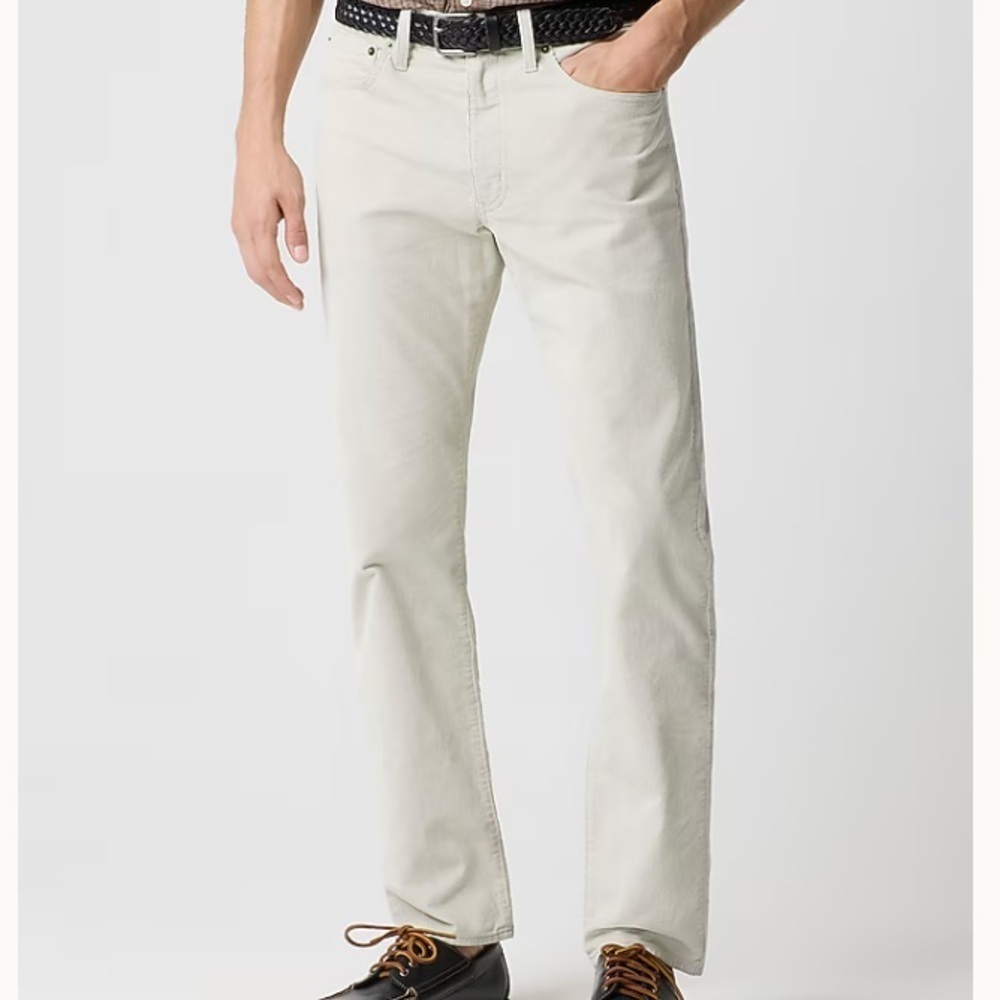 J crew Straight-fit corduroy pant